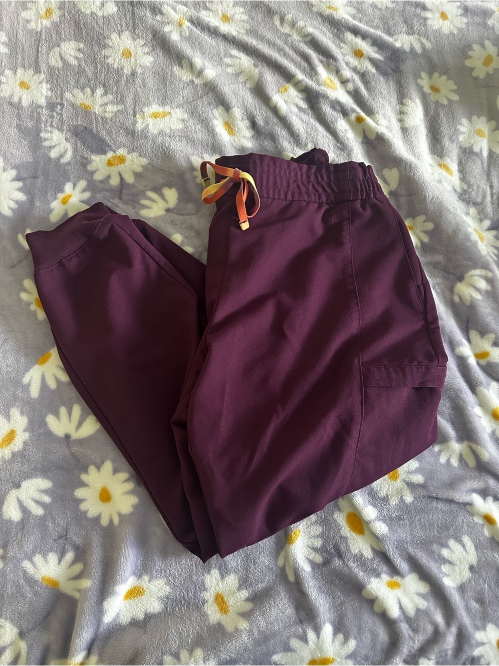 Women's Deep Purple Lesage -
Petite Jogger Scrub Pants